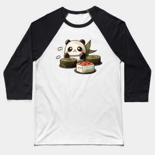 Sushi panda Baseball T-Shirt